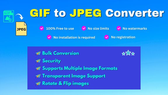 GIF to JPEG converter