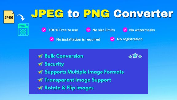 JPEG to PNG converter