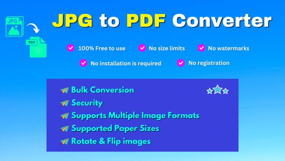 JPG to PDF converter