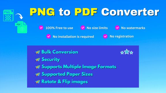 PNG to PDF converter